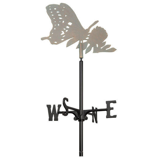 Butterfly Garden Weathervane-Weathervane-Nautical Decor and Gifts