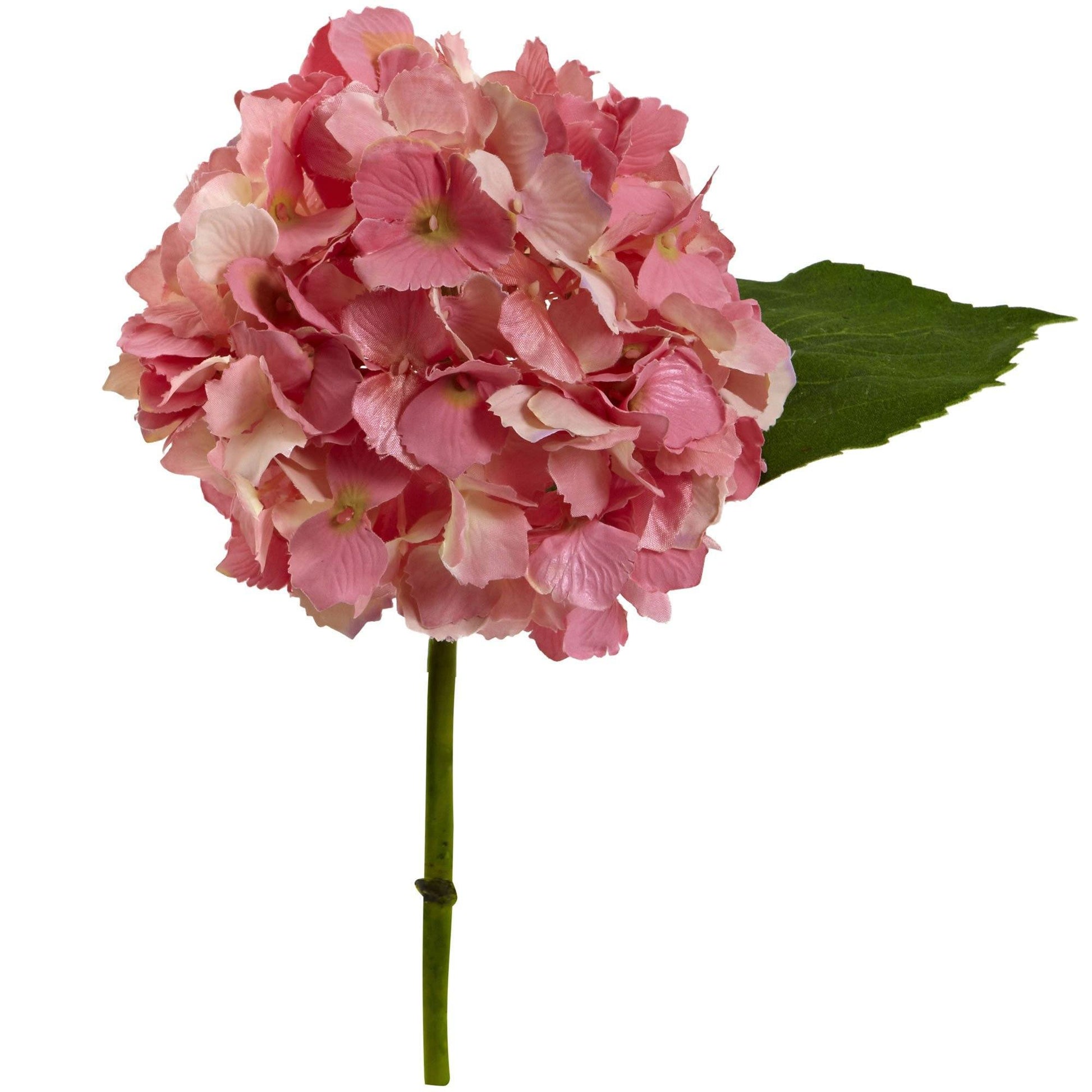 12” Hydrangea Artificial Flower (Set Of 12)-Faux Plant-Nautical Decor and Gifts