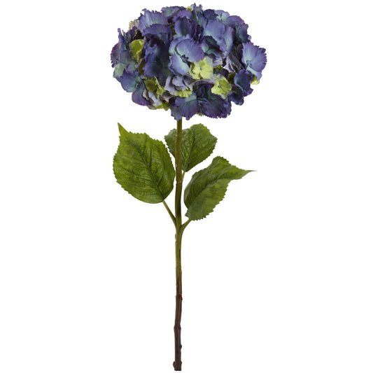 28” Hydrangea Artificial Flower (Set of 3)-Faux Plant-Nautical Decor and Gifts