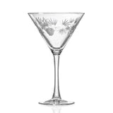 Icy Pine 10oz Martini Cocktail Glass-Nautical Decor and Gifts
