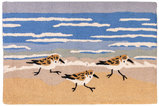 Sandpipers-2x4 Rug-Nautical Decor and Gifts