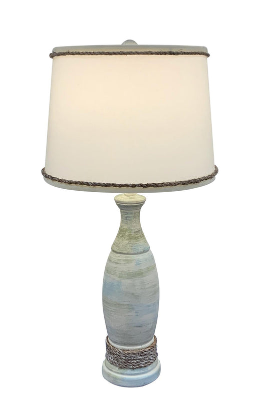 Summer Casual Pedestal Lamp-Lamp-Nautical Decor and Gifts