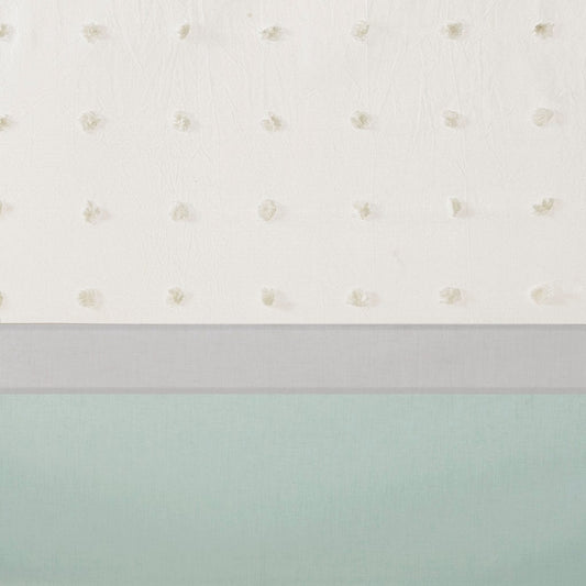 Myla Cotton Jacquard Shower Curtain-Shower Curtain-Nautical Decor and Gifts