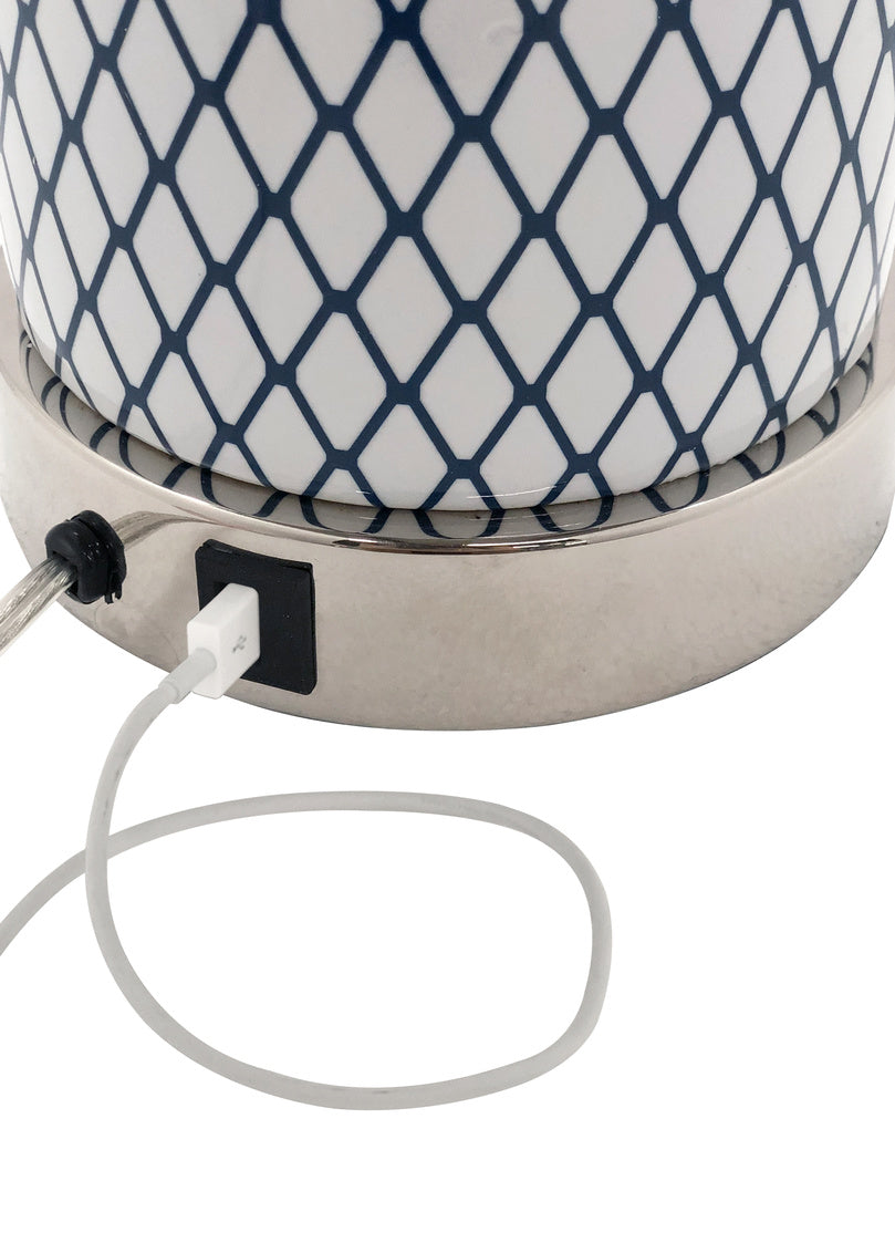 Nautical Net Lamp-Lamp-Nautical Decor and Gifts