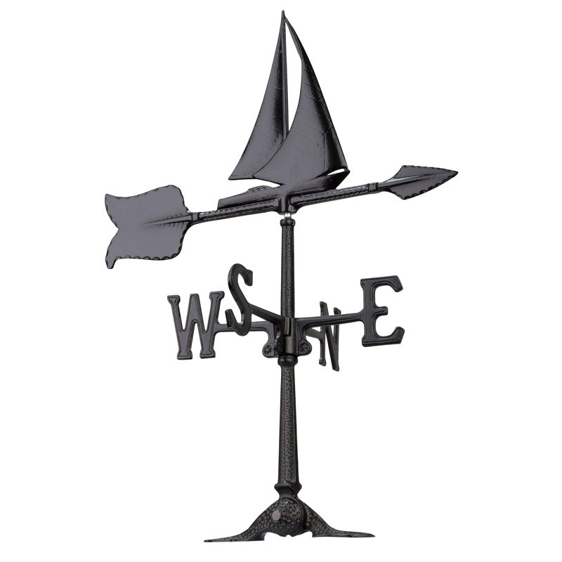 Sailboat Accent Weathervane-Weathervane-Nautical Decor and Gifts