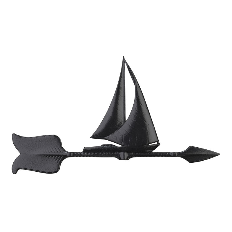 Sailboat Accent Weathervane-Weathervane-Nautical Decor and Gifts