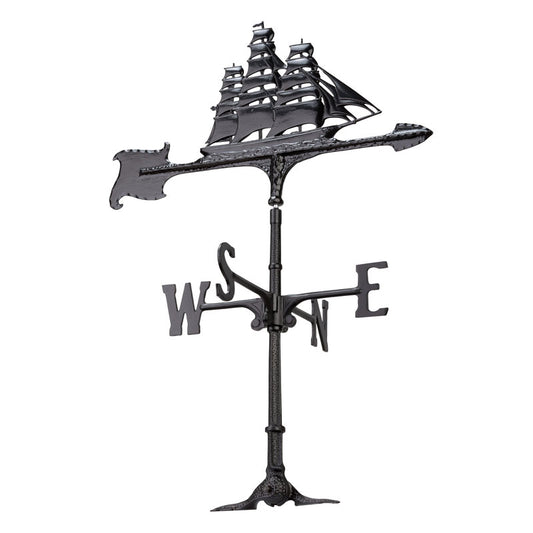 Clipper Accent Weathervane-Weathervane-Nautical Decor and Gifts