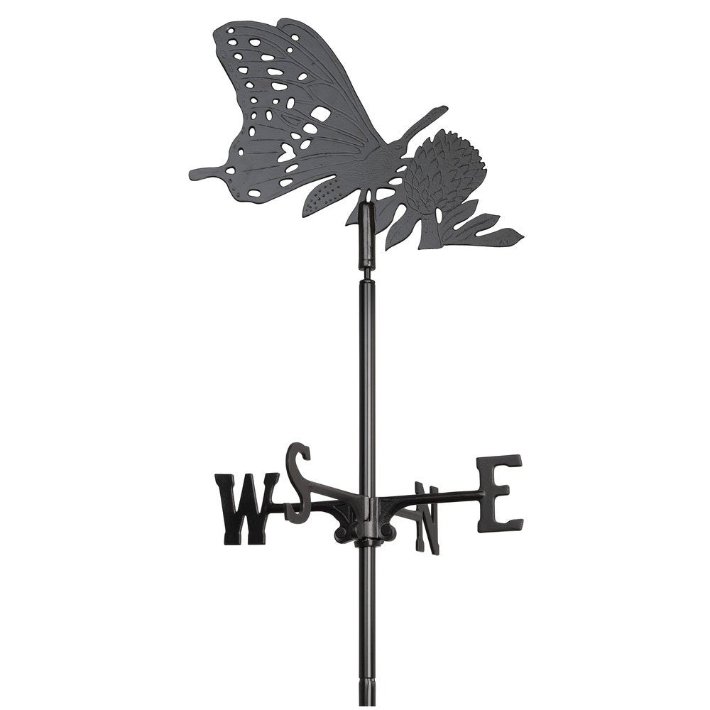 Butterfly Garden Weathervane-Weathervane-Nautical Decor and Gifts