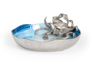 Blue Crab Bowl-Decorative Bowl-Nautical Decor and Gifts