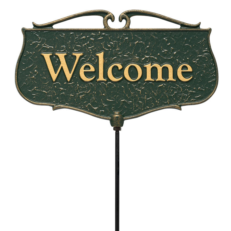 Welcome – Garden Entryway Sign-Nautical Decor and Gifts