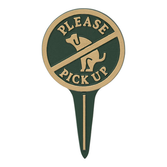 Please Pick Up Dog Courtesy Lawn Stake-Nautical Decor and Gifts