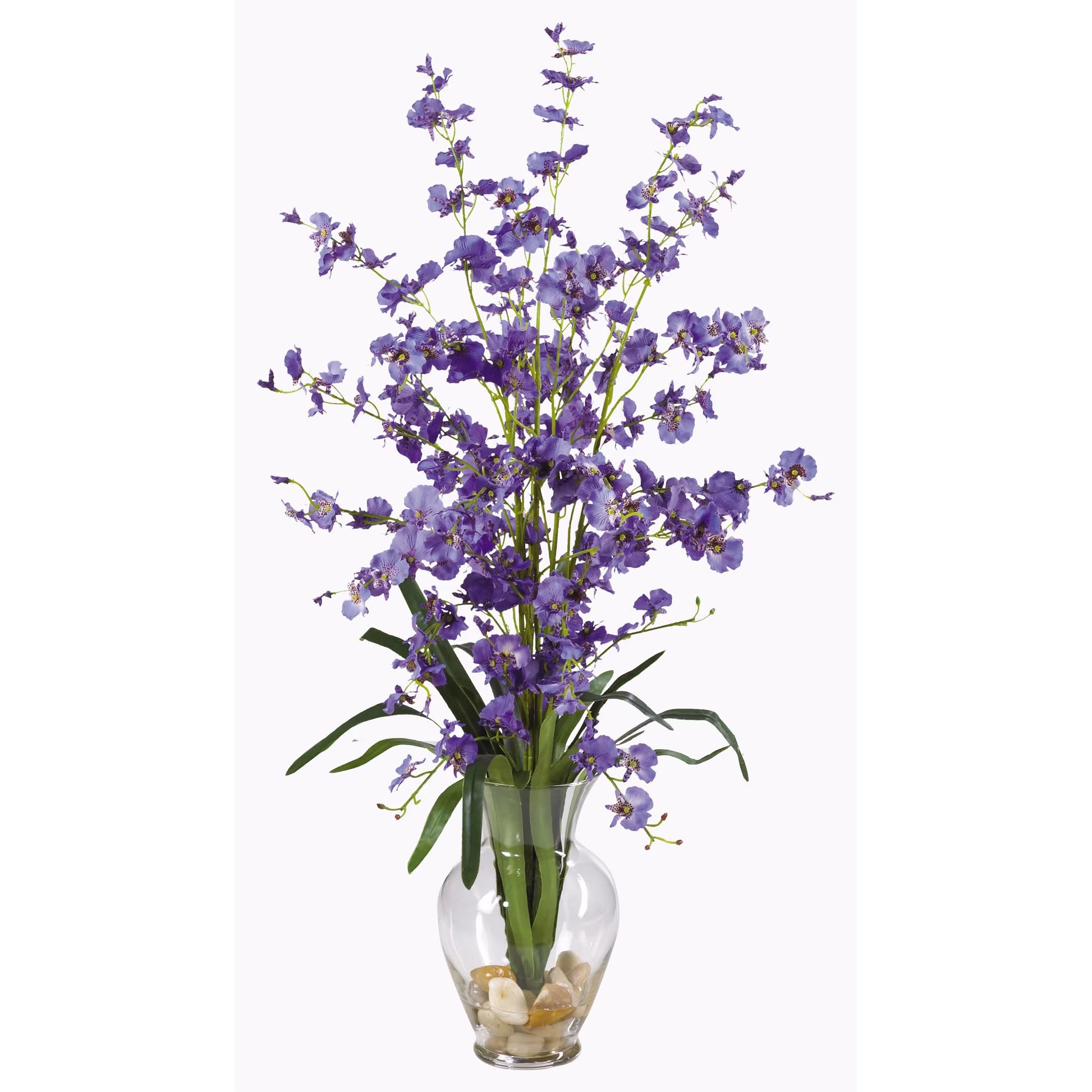 Dancing Lady Liquid Illusion Silk Flower Arrangement-Faux Plant-Nautical Decor and Gifts