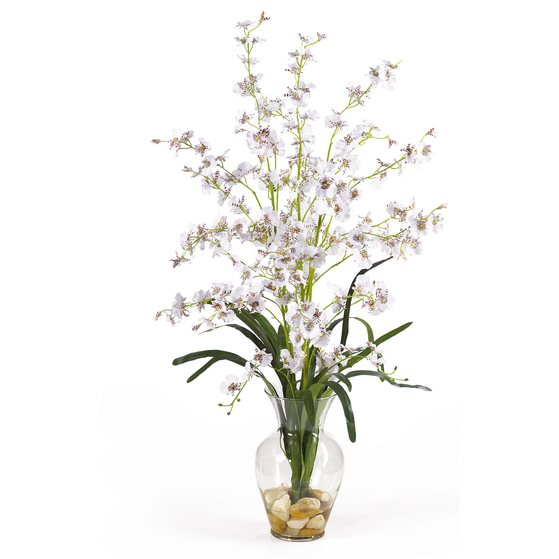 Dancing Lady Liquid Illusion Silk Flower Arrangement-Faux Plant-Nautical Decor and Gifts