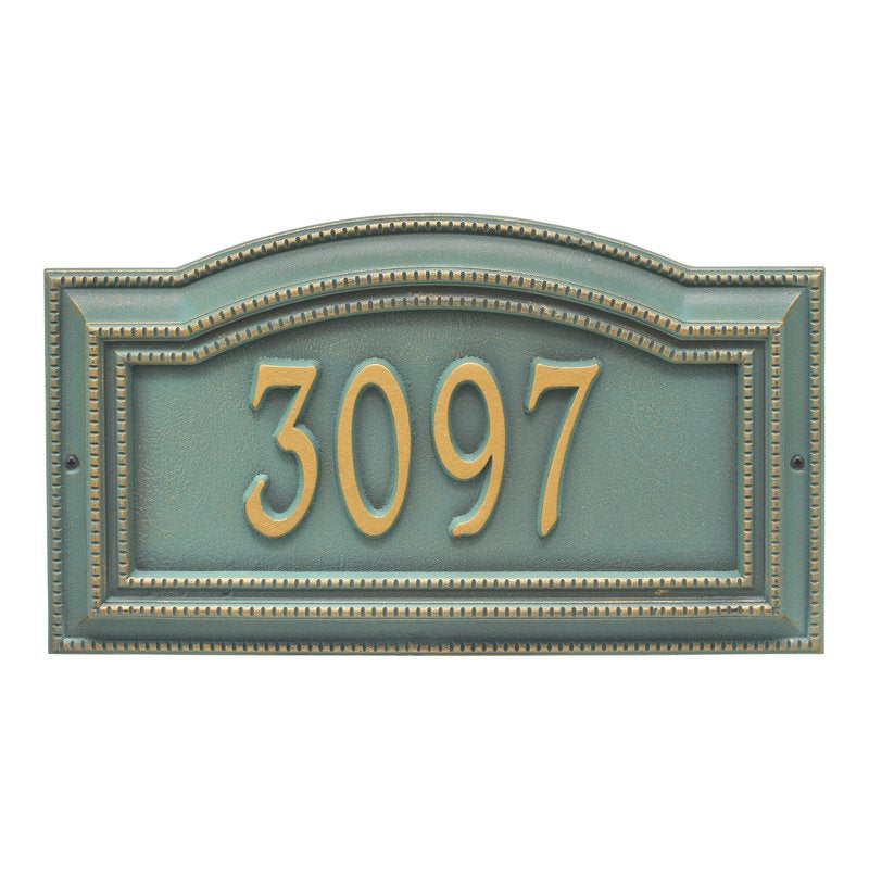 Personalized Arbor Yard/Wall Address Plaque-Nautical Decor and Gifts