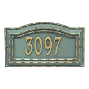 Personalized Arbor Yard/Wall Address Plaque-Nautical Decor and Gifts