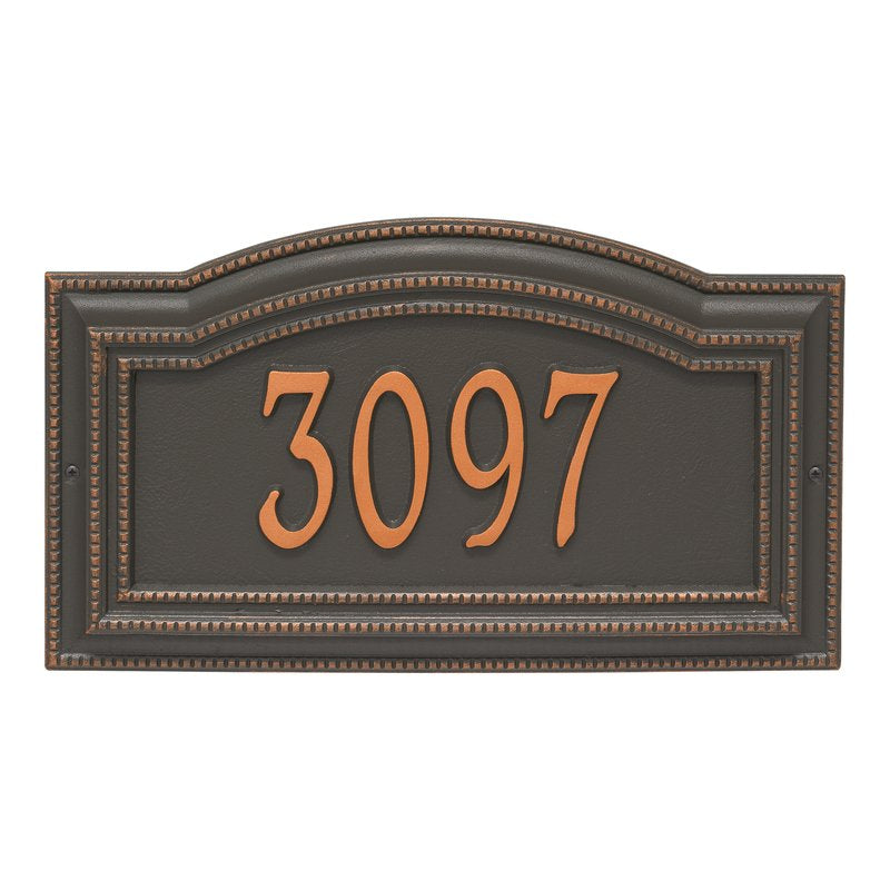 Personalized Arbor Yard/Wall Address Plaque-Nautical Decor and Gifts