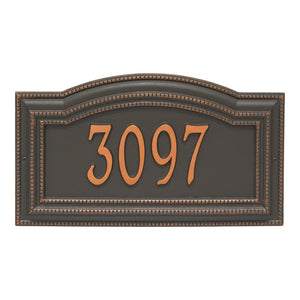 Personalized Arbor Yard/Wall Address Plaque-Nautical Decor and Gifts