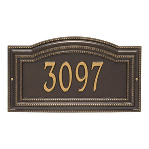 Personalized Arbor Yard/Wall Address Plaque-Nautical Decor and Gifts