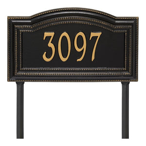 Personalized Arbor Yard/Wall Address Plaque-Nautical Decor and Gifts