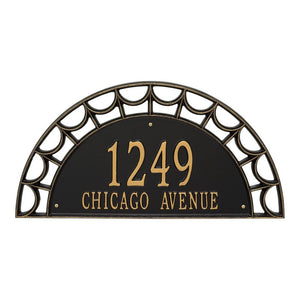 Personalized Federal Lawn/Wall Address Plaque-Nautical Decor and Gifts