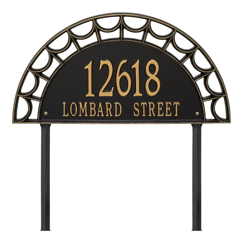 Personalized Federal Lawn/Wall Address Plaque-Nautical Decor and Gifts