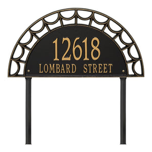Personalized Federal Lawn/Wall Address Plaque-Nautical Decor and Gifts