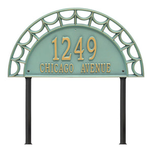 Personalized Federal Lawn/Wall Address Plaque-Nautical Decor and Gifts