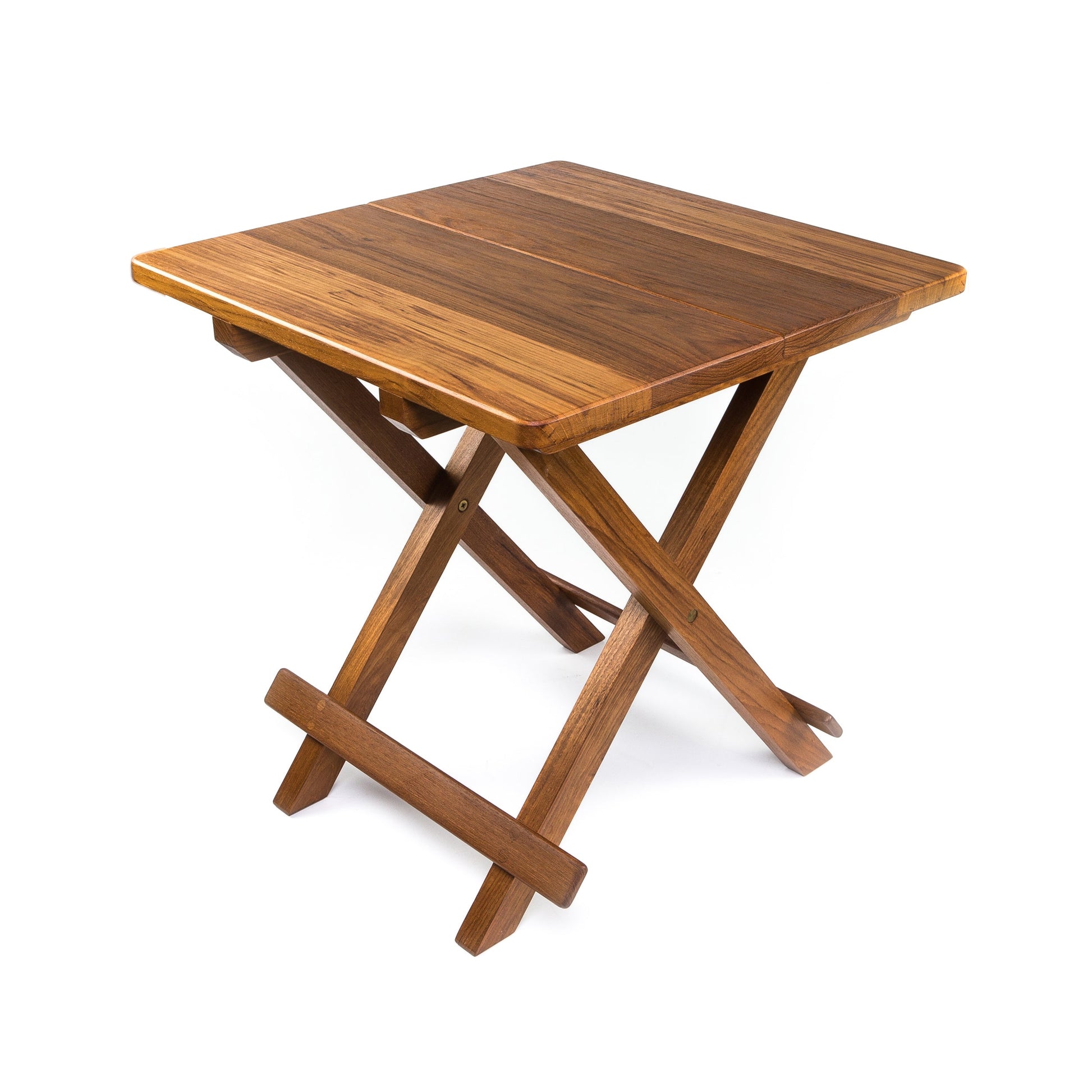 Teak Solid Top Fold-Away Table-Furniture-Nautical Decor and Gifts