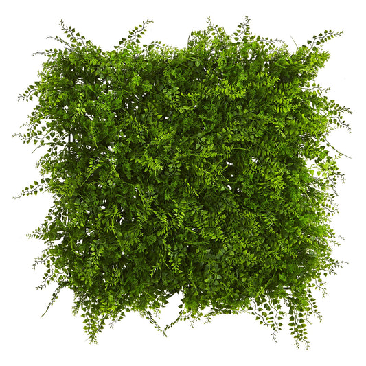 20” x 20” Lush Mediterranean Artificial Fern Wall Panel UV Resistant (Indoor/Outdoor)-Faux Plant-Nautical Decor and Gifts