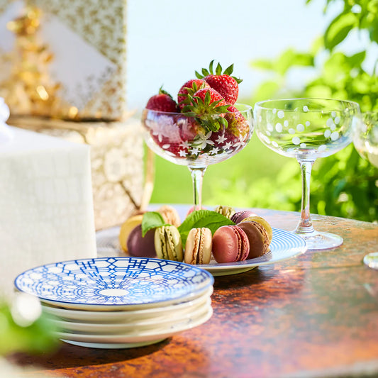 Garden Gate Small Plates, Set of 4-Nautical Decor and Gifts
