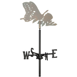 Butterfly Garden Weathervane-Weathervane-Nautical Decor and Gifts