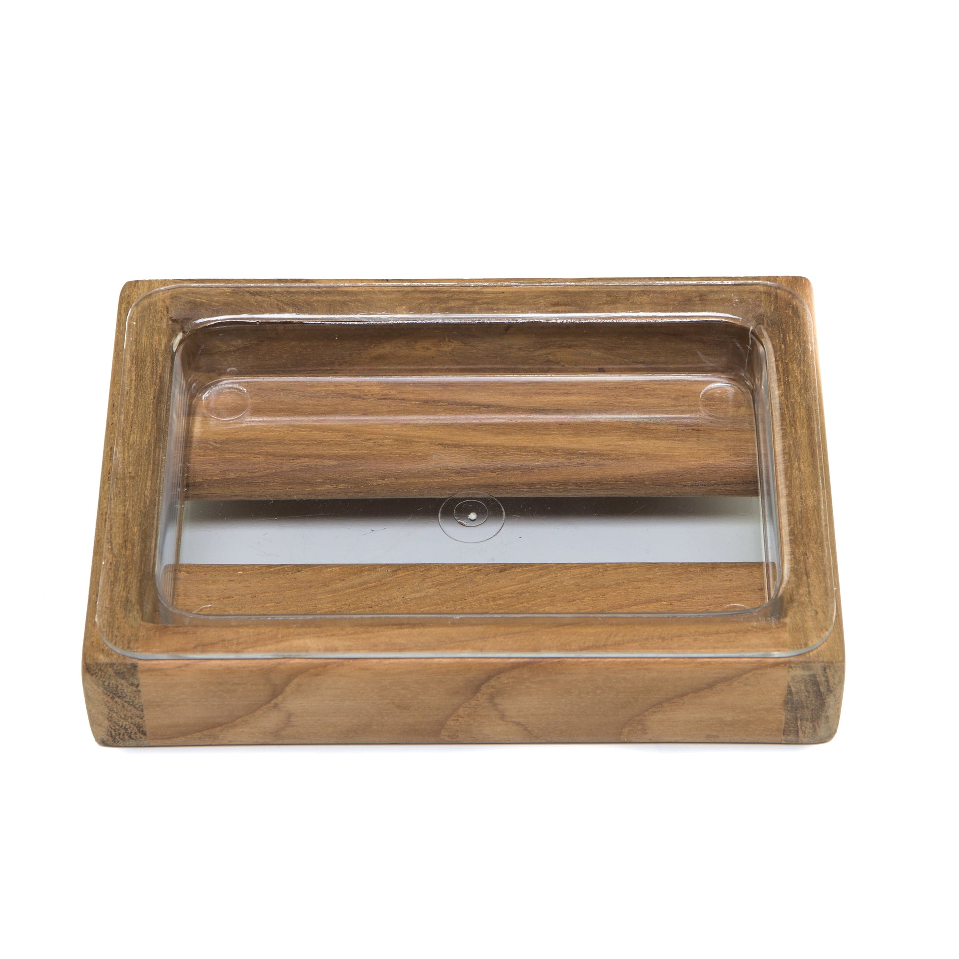 Teak Soap Dish-Bathroom Accessories-Nautical Decor and Gifts