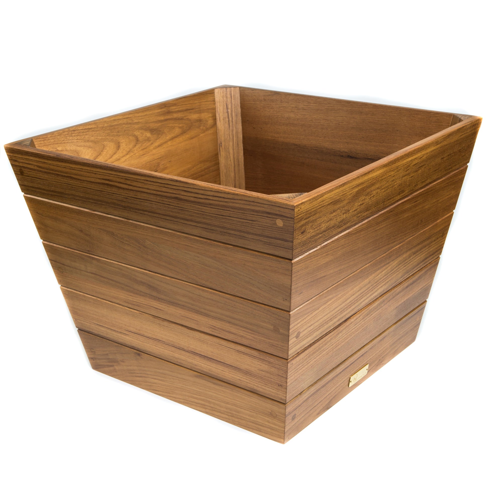 Teak Planter Box-Planter-Nautical Decor and Gifts