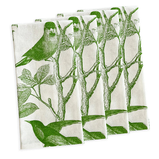 Arbor Birds Dinner Napkins, Set of 4-Nautical Decor and Gifts