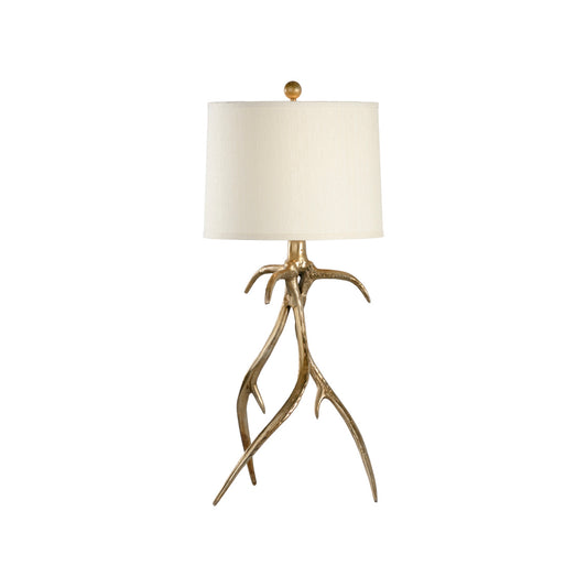 Antler Hall Lamp - Brass-Decorative Bowl-Nautical Decor and Gifts