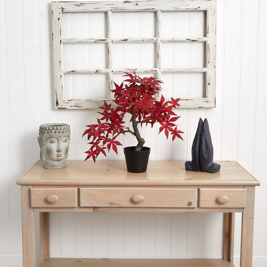 20” Autumn Maple Bonsai-Faux Plant-Nautical Decor and Gifts