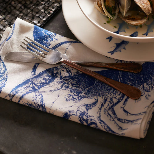 Lobster Dinner Napkins, Set of 4-Nautical Decor and Gifts