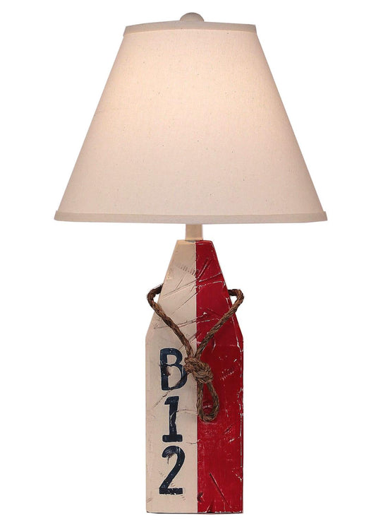 Primary Rectangle Buoy Table Lamp-Lamp-Nautical Decor and Gifts