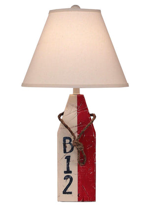 Primary Rectangle Buoy Table Lamp-Lamp-Nautical Decor and Gifts