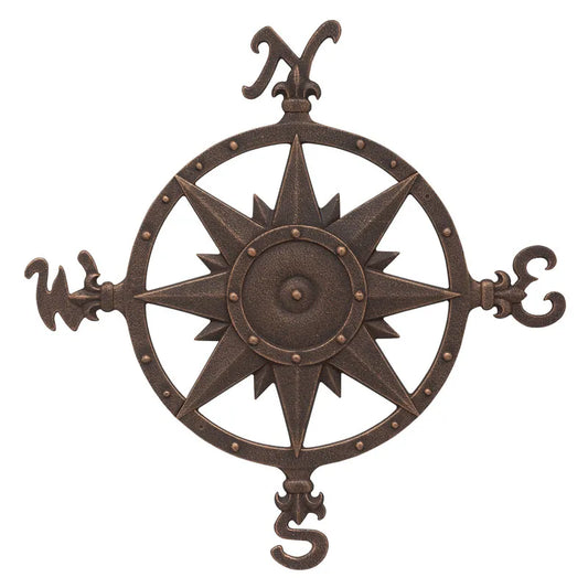 23″ Compass Rose Wall Décor-Weathervane-Nautical Decor and Gifts