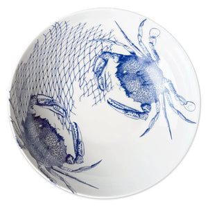 Crab Wide Serving Bowl-Nautical Decor and Gifts