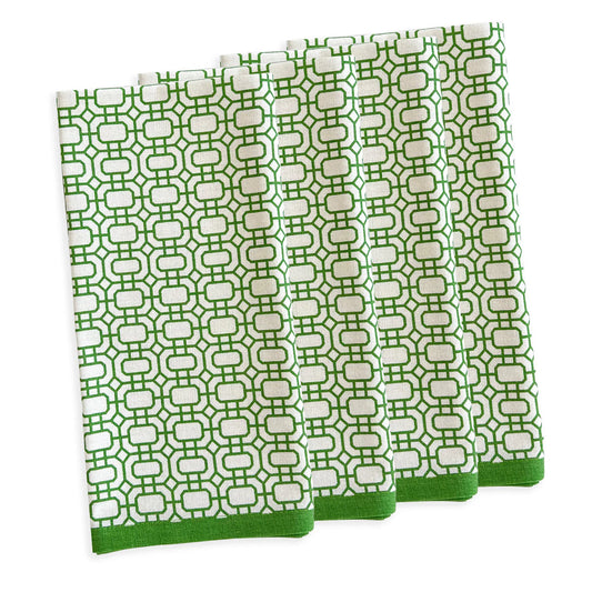 Newport Garden Gate Dinner Napkins, Set of 4-Nautical Decor and Gifts