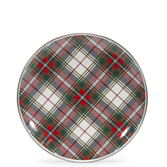 Plaid Dinner Plates - Set of 4-Plate-Nautical Decor and Gifts