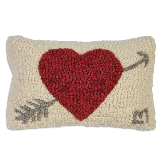 Heart and Arrow Pillow-Pillow-Nautical Decor and Gifts