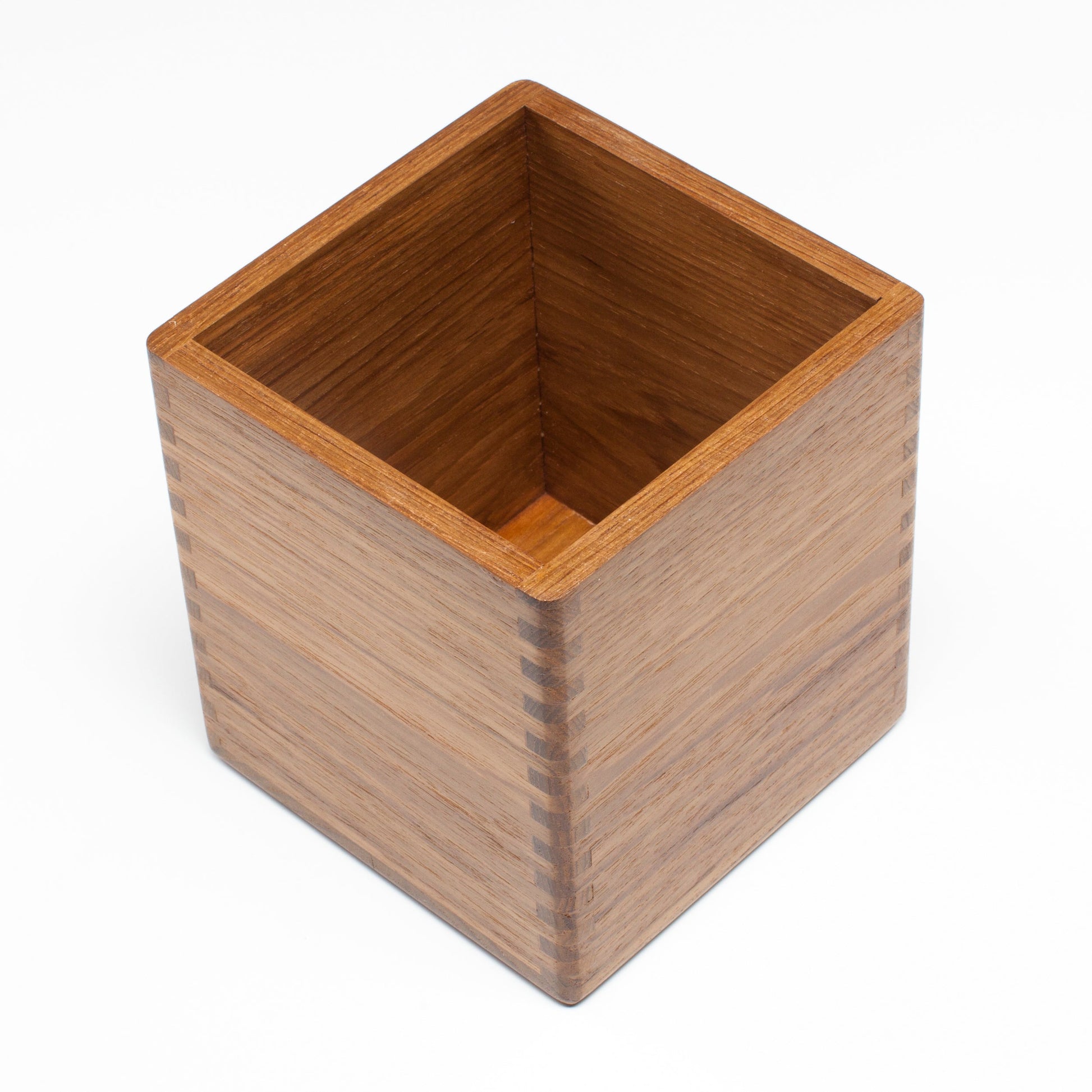 Teak Tissue Box Holder-Bathroom Accessories-Nautical Decor and Gifts