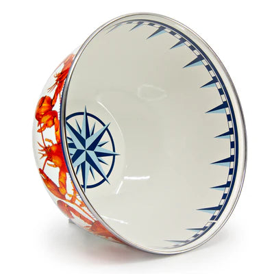 Lobster Large Salad Bowl-Serveware-Nautical Decor and Gifts