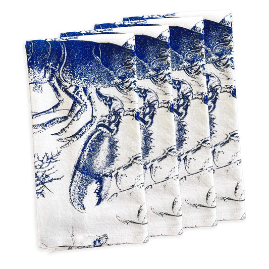 Lobster Dinner Napkins, Set of 4-Nautical Decor and Gifts
