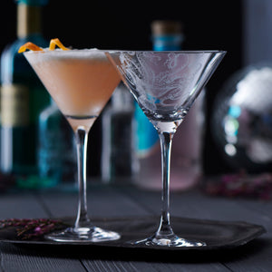 Octopus Martini Glasses - Set of 2-Nautical Decor and Gifts