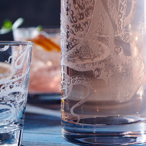Octopus Tall Pitcher-Nautical Decor and Gifts