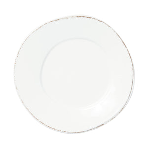 Melamine Lastra White Dinner Plate-Nautical Decor and Gifts